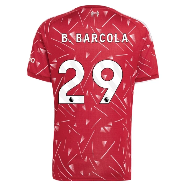 Liverpool B. Barcola 29 Heimtrikot 26/27 für Herren Liverpool B. Barcola 29 Heimtrikot 26/27 für Herren