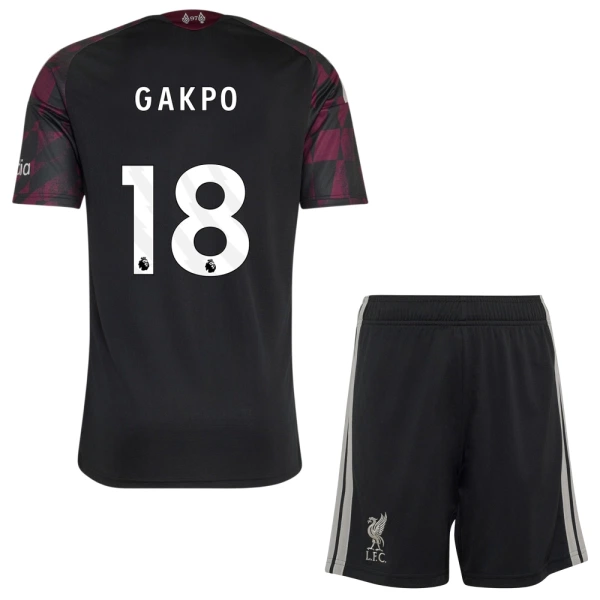 Liverpool Cody Gakpo 18 Ausweichtrikot 26/27 für Kinder Liverpool Cody Gakpo 18 Ausweichtrikot 26/27 für Kinder