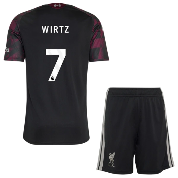Liverpool Florian Wirtz 7 Ausweichtrikot 26/27 für Kinder Liverpool Florian Wirtz 7 Ausweichtrikot 26/27 für Kinder