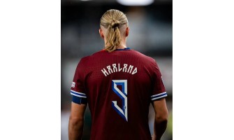 Norwegischer Star, Manchester Citys Stolz, Superstürmer Haaland Norwegischer Star, Manchester Citys Stolz, Superstürmer Haaland