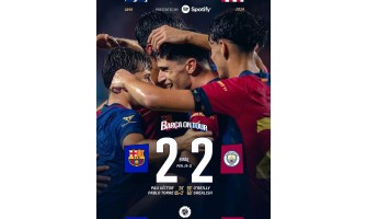 Saisonvorbereitung: La Liga-Gigant Barcelona gegen Premier League-Oberhaupt Manchester City Saisonvorbereitung: La Liga-Gigant Barcelona gegen Premier League-Oberhaupt Manchester City