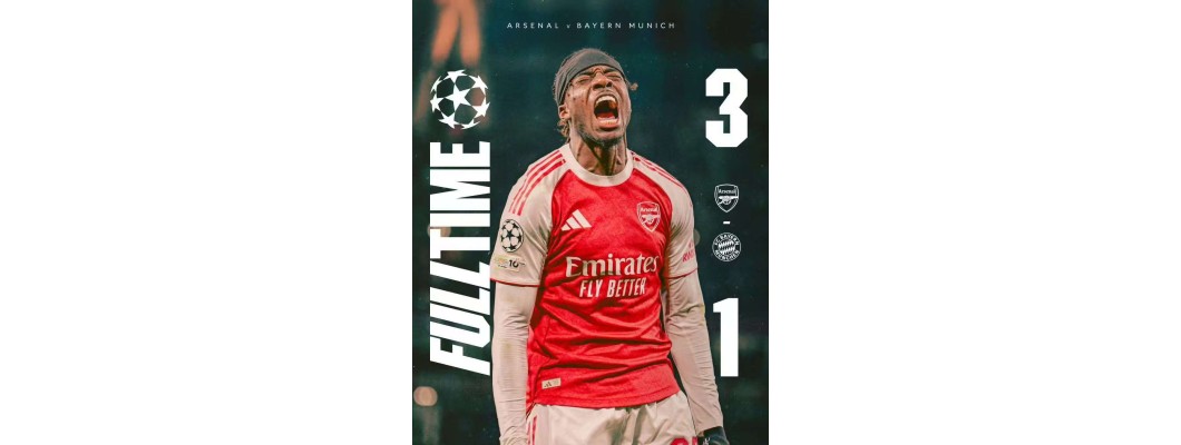 Der Fluch ist gebrochen! Arsenals Trikot glänzt in der Champions League Der Fluch ist gebrochen! Arsenals Trikot glänzt in der Champions League