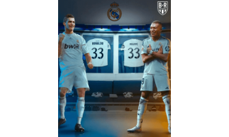 Mbappé zog in seiner ersten Saison bei Real Madrid mit Ronaldos Toren gleich Mbappé zog in seiner ersten Saison bei Real Madrid mit Ronaldos Toren gleich