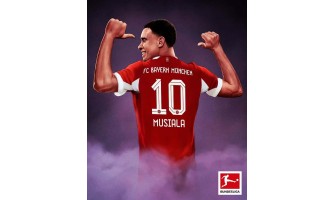 Musiala wird Bayern-Trikot Nr. 10. Musiala wird Bayern-Trikot Nr. 10.