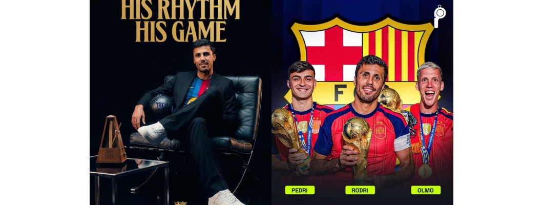Rodri verabschiedet sich von Manchester City, Barcelona begrüßt endlich seinen Mittelfeldretter Rodri verabschiedet sich von Manchester City, Barcelona begrüßt endlich seinen Mittelfeldretter