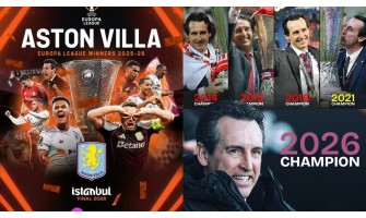 Fünf Titel: Unai Emery untermauert seinen Status als „König der Europa League“